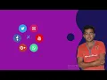 How to Create Circular Navbar Menu using HTML and CSS 3