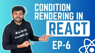 Conditional Rendering in React React Ep-6 code io - Tamil