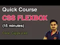 CSS Flexbox Tutorial for Beginners in Hindi 2021 Quick Course Flexbox Project