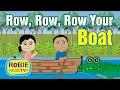 Download Lagu ROW, ROW, ROW YOUR BOAT | Kids Songs \u0026 Nursery Rhymes
