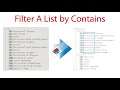 Revit Dynamo 03 Filter A List by Contains