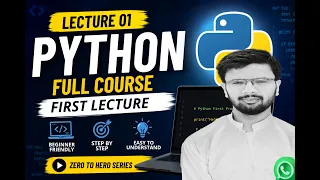Python Programming Course for Beginners Lecture 1 Introduction to Python in