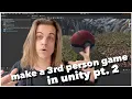 Make a Third Person Game in UNITY Pt 2 - Importing Models Trees