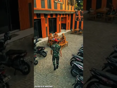 TNI datangi markas anggota ormas usai mereka memaksa minta THR ke pedagang😱‼️#shorts #tni #viral