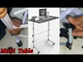 Multi-Purpose Laptop Study Bed Table Adjustable Height Work Form Home Unboxing and Installation