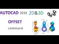 Offset command Auto cad 2021