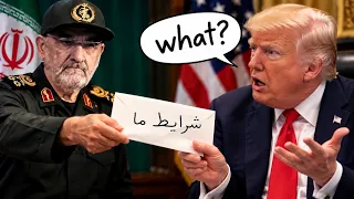 محسن رضایی   منتظر پاسخ  ترامپ هستیم دندنها