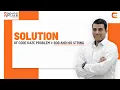 Solution of Code Kaze Problem 1 Bob and his String