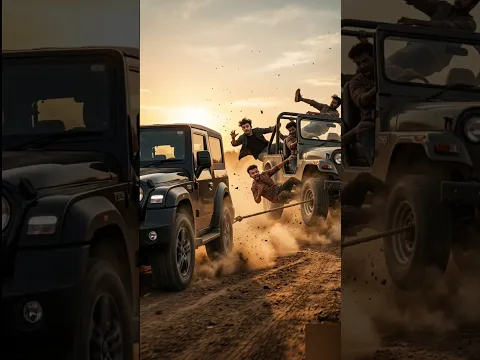 Underestimate Nishu Bhai's Thar 😈 | Thar vs Jeep Revenge Tochan |