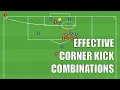 Lagu 3 Easy and Effective Corner Kick Combinations | Football/Soccer