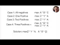 MaxProductOfThree Codility Lesson 6 Python