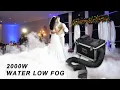 2000w Waterbased Low Fog Machine / Wedding Smoke Machine