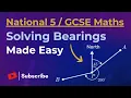Lagu The Easiest Way To Solve Bearings Problems | National 5 \u0026 GCSE Maths