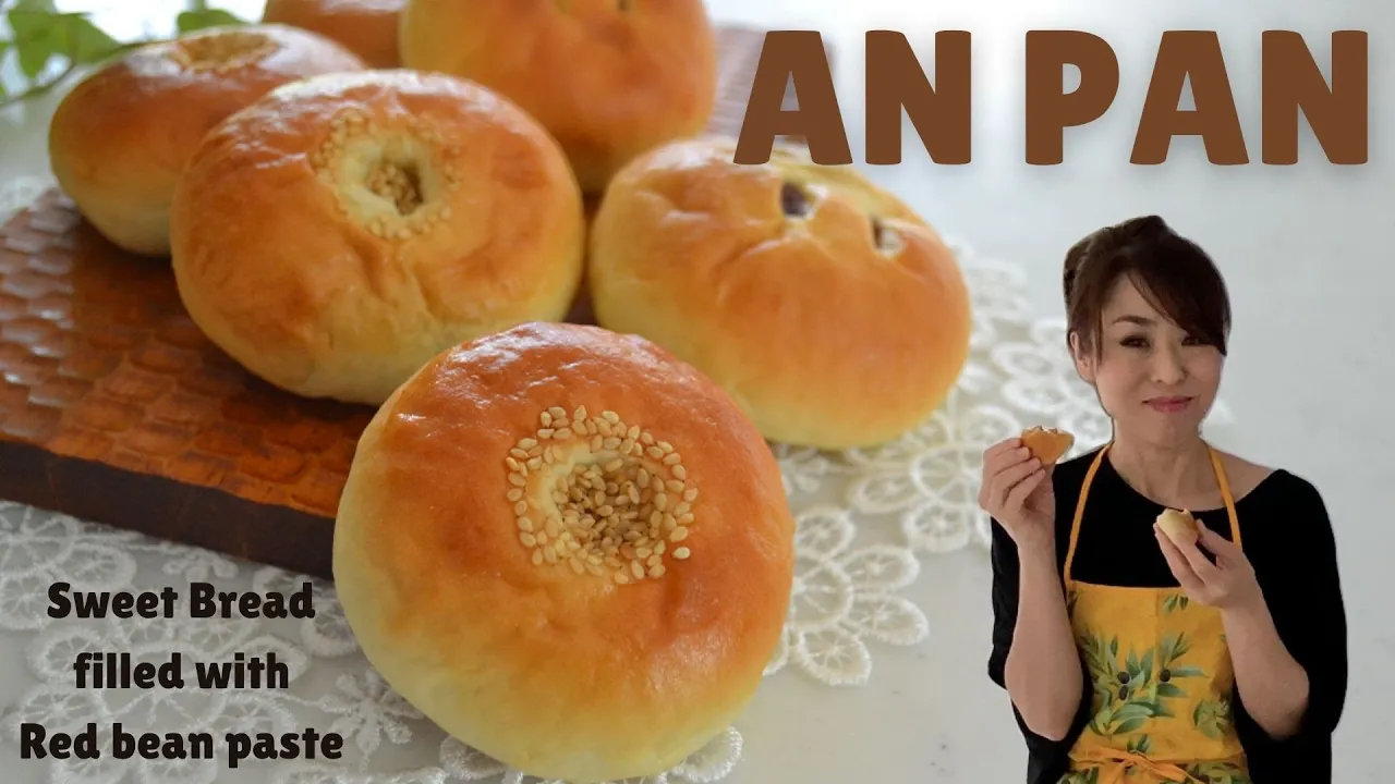 How to make ANPANThe Japanese Traditional Sweet Bread (EP244)