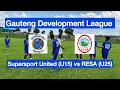 Download Lagu HIGHLIGHTS | Supersport United (U15) vs RESA (U15) | Gauteng Development League