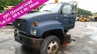 2001 Chevrolet C6500 Single Axle Cab Cut - TRO 0623263