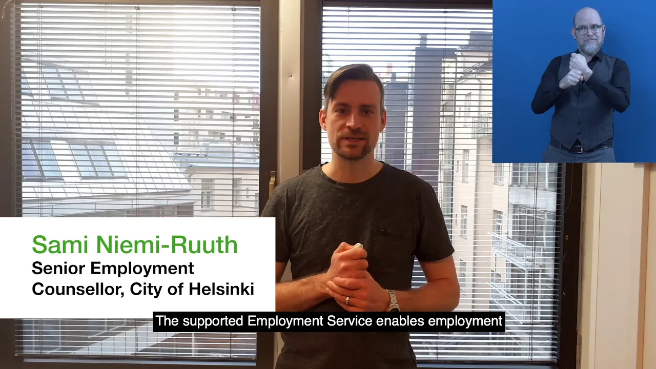 Awardee-Hour 4: Short Video of the Zero Project Awardee Supported Employment - AD