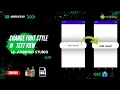 How to Change Font Style of TextView in Android Studio Android JAVA 2023 AndroidWithShiv