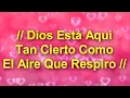 │DIOS Está Aquí, Tan Cierto Como El Aire Que Respiro│- Alabanzas de Adoraciones (Letra - Lyrics)