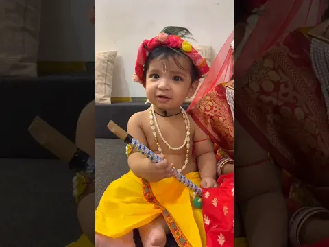 Krishna janmashtmi #shorts #trending #viral #littlekrishna #krishna #costume #kanhaji #ytshorts #yt