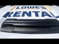 Lowes Home improvement Rental Pickup Truck Review Talk and Features