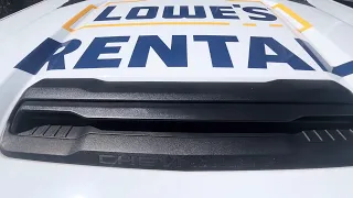 Lowes Home improvement Rental Pickup Truck Review Talk and Features