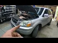 03-09 Honda Pilot 3 5L V6 EASY alternator removal