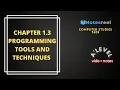 Chapter 1 3 Programming Tools and Techniques A Level Notes Computer Studies 9608