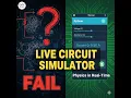 Build a Real-Time Circuit Simulator in Python Tkinter Tutorial