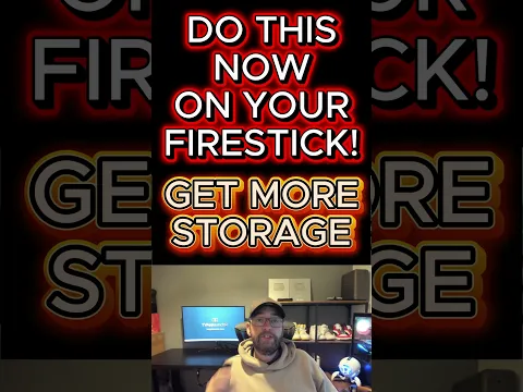 Do this on Your FIRESTICK NOW! Get STORAGE Back!