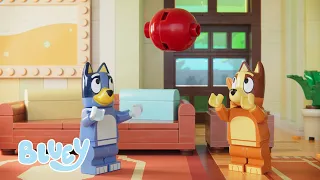 Holde Oppe 🎈 | LEGO Bluey Shorts💙 | Bluey På Dansk