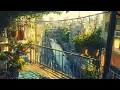 Lo-fi on a Rainy Balcony ☔ | Ambient Rain Sounds \u0026 Soft Chill Beats for Deep Focus and Relaxation