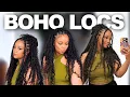 VIRAL New Boho Crochet Locs Easy Detailed Braid Pattern Styling OMGHERHAIR