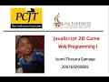 JavaScript 2D Game Development Web Programming I Java Institute Isumi Gamage