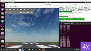 Drone Simulation Takeoff Gazebo ArduPilot Python