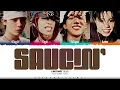 LNGSHOT 'Saucin’' Lyrics (롱샷 Saucin’ 가사) [Color Coded Han_Rom_Eng] | ShadowByYoongi