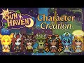 Complete Character Creation Guide Sun Haven