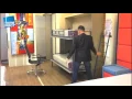 Foldable Bunk Bed Transforme Bed