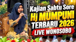 KAJIAN SABTU SORE Hj MUMPUNI TERBARU 24 OKTOBER 2026 LIVE WONOSOBO | Ceramah Terbaru