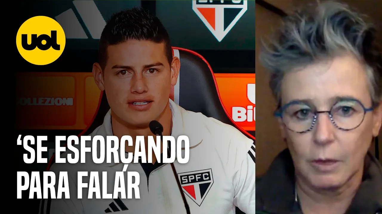 MILLY LACOMBE ELOGIA PORTUGUÊS DE JAMES RODRÍGUEZ: 'JÁ FEZ MAIS QUE SAMPAOLI E PIA SUNDHAGE'