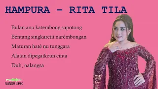 Download LIRIK HAMPURA || RITA TILA MP3