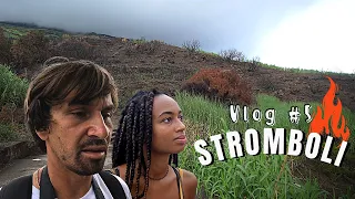 TRAGÉDIE au STROMBOLI #voiliercoraille . on vous raconte cette triste histoire