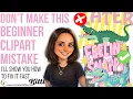 The Biggest Clipart Mistake Beginners Make and How to Fix It