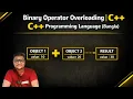 BINARY OPERATOR OVERLOADING C PROGRAMMING LANGUAGE BANGLA