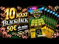 10 MAXI BLACK JACK pour devenir un pro du CASINO Grattage contre la banque