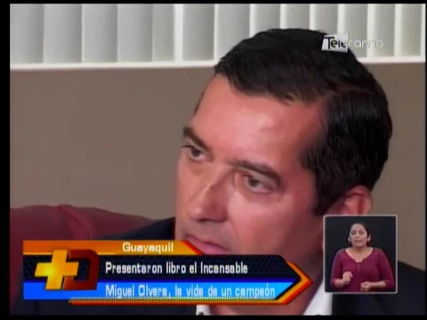 Presentaron libro el Incansable Miguel Olvera, la vida de un campeón