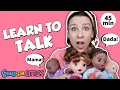 Download Lagu Learn To Talk with Ms Rachel - Help Take Care of Dolls - Speech, Baby Sign - Doll turn into baby