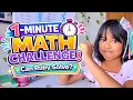Study with Ruby Math Challenge for Kids How Many Multiplications Can Ruby Solve in 1 Minute