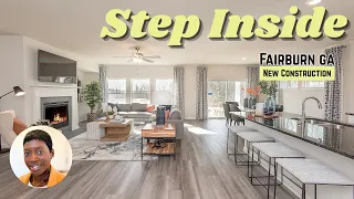 New Construction Homes in Fairburn GA Tour Creekside at Oxford Park