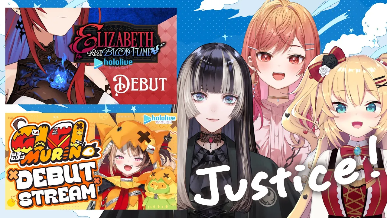 【Justice debut stream mirror】りりらでちゃまと一緒にENの新人ちゃんたちを見ようー!!【一条莉々華/hololive DEV_IS　ReGLOSS】